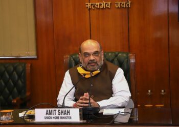 An important meeting-of-State-Home-Ministers-chaired-by-the-Union-Home-Minister