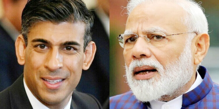 ہندوستان-برطانیہ ایف ٹی اے پر بات چیت میں پیش رفت ہوگی: سنک