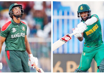 جنوبی افریقہ نے بنگلہ دیش کو 104 رن سے شکست دی