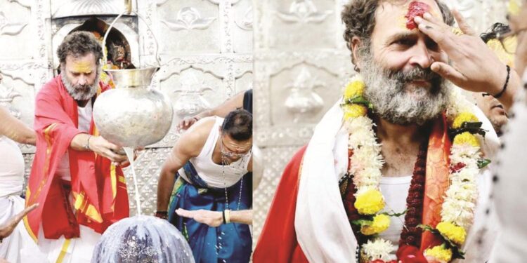 نریندر مودی کی پوجا کرنے والوں کو سب کچھ مل رہا ہے:راہل گاندھی