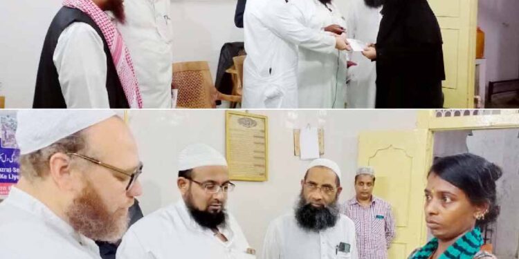 رام نگر سیلاب متاثرین کیلئے جمعیة علماءکرناٹک کی مثالی خدماتمتاثرین کی راحت رسانی اور باز آباد کاری کیلئے جمعیة علماءکرناٹک کی مختلف مراحل میں بڑی امداد!