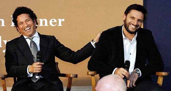 تیز ترین سنچری سچن ٹنڈولکر کے بلے سے کی تھی: شاہد آفریدی