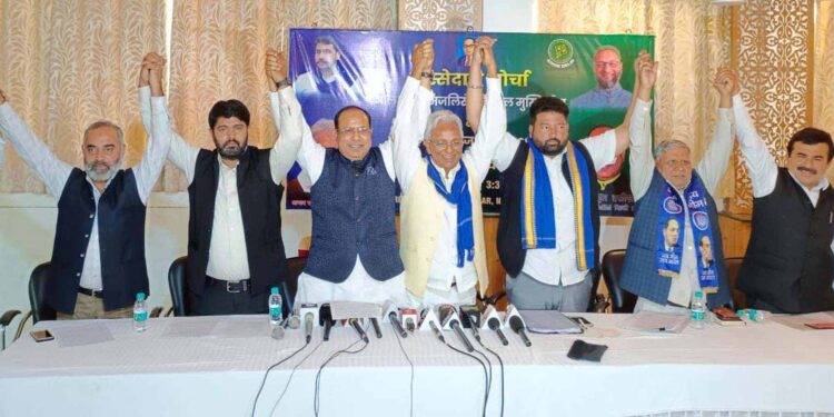 ’حصہ داری اتحاد‘ کارپوریشن کی 100 سیٹوں پر الیکشن لڑے گا: ایم آئی ایم