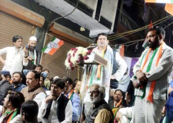 شگفتہ زبیر کی حمایت میں چودھری متین کا خطاب