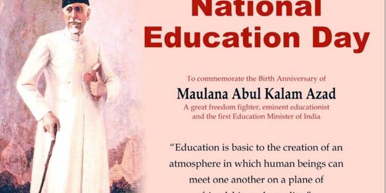 جدید تعلیم کے معمار مولانا ابوالکلام آزاد