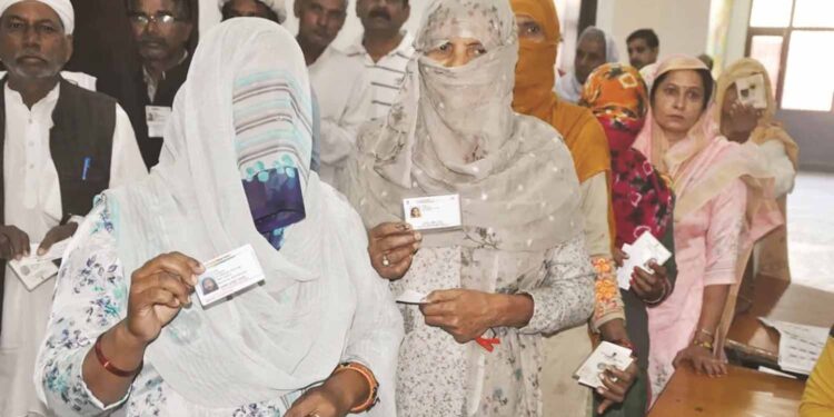 ہماچل پردیش میں ووٹنگ ختم65% سے زائد لوگوں نے حق رائےدہی کا کیااستعمال