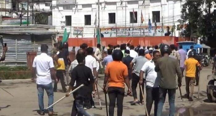 تریپورہ میں اپوزیشن جماعتوں کی جوابی کارروائی سے کشیدگی میں اضافہ