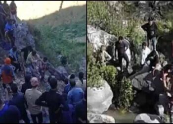 تراکھنڈ میں دردناک حادثہ گاڑی کھائی میں گری 12 افراد ہلاک