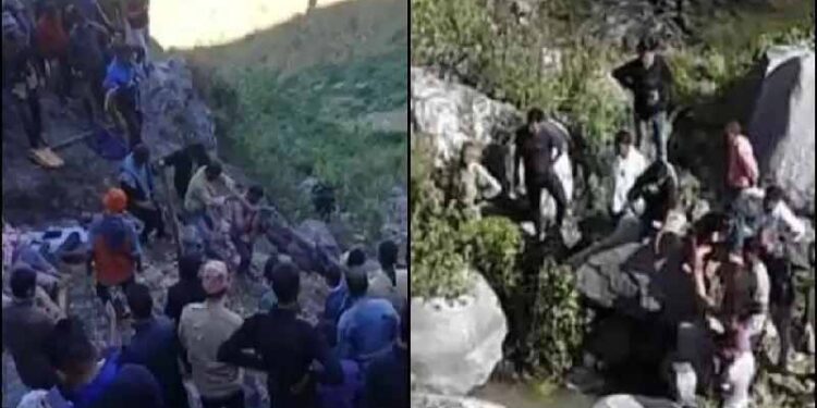 تراکھنڈ میں دردناک حادثہ گاڑی کھائی میں گری 12 افراد ہلاک