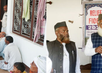 ضلعی جمعیت اہلِ حدیث سدھارتھ نگر کے زیرنگرانی حلقہ ڈومریا گنج اور حلقہ اٹوامیں سیلاب زدگان کے لیے ریلیف تقسیم