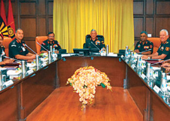 پیر سے آرمی کی اعلیٰ کمانڈروں کی کانفرنس