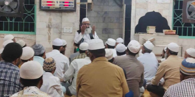 جمعیۃ علماء کے زیر اہتمام پائلی پاڑہ مانخور د میں جلسہ اصلاح معاشرہ کا انعقاد