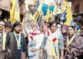 سیلم پور،مصطفی آباد میں انتخابی ریلیاں نکال کر امیدواروں نے کیا جیت کا دعویٰ