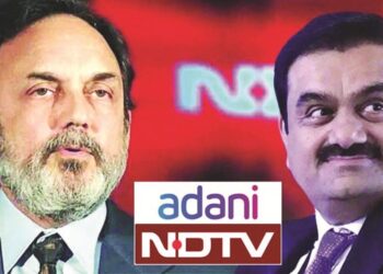 NDTVبورڈ میں اڈانی کی انٹری، پرنئے اور رادھیکا رائے کا استعفیٰ