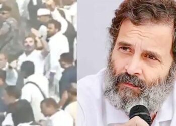 مودی – مودی کے نعرے لگانے والے یاترا میں پہنچے