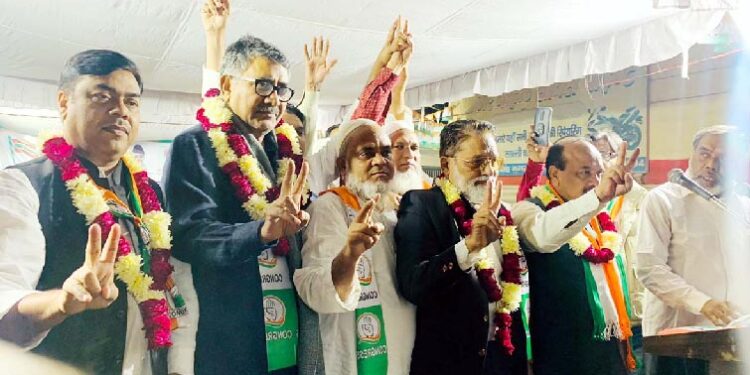 مصطفی آباد کے ترقیاتی کام ممبر اسمبلی حاجی یونس نے بر باد کر دیئے:حسن احمد