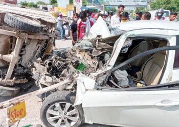 کھجوری خاص علاقہ میں سڑک حادثہ، دو کی موت