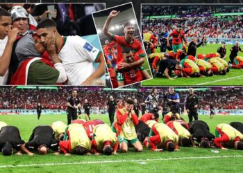 فیفا ورلڈ کپ: مراکش کی جیت نے سب کو رُلا دیا