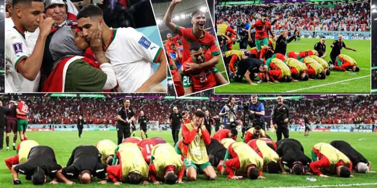 فیفا ورلڈ کپ: مراکش کی جیت نے سب کو رُلا دیا