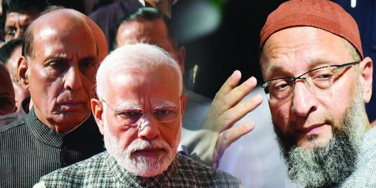 فوج بہادر لیکن حکومت کمزور، توانگ پر پارلیمنٹ میں بحث ضروری: اویسی