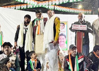 میں وعدہ کرتا ہوں سیلم پور وارڈ ترقی کی مثال بنے گا:ریاض الدین راجو