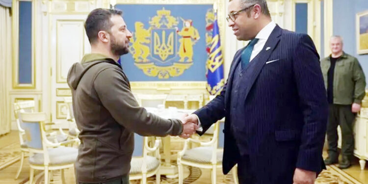 برطانیہ نے روسی فوجی رہنماؤں اور ایرانی تاجروں پر پابندیاں لگائیں