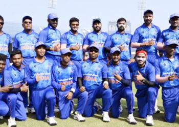 ہندوستان نے تیسرا بلائنڈ ٹی 20 ورلڈ کپ جیتا