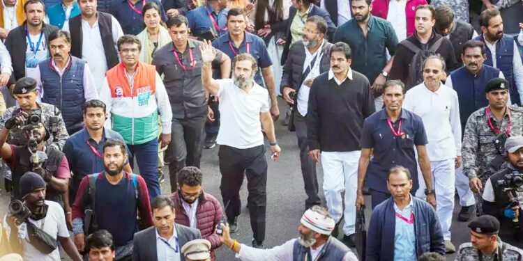 راہل کی سیکورٹی میں کوتاہی، کانگریس نے وزیر داخلہ کو خط لکھا