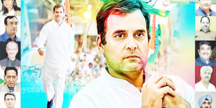 رسی جل گئی بل نہیں گیا،زمین پر اترنے کےلئے تیار نہیں کانگریسی