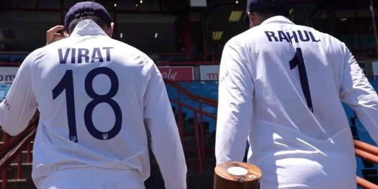 ٹیسٹ میچوں میں وراٹ اور راہل بری طرح ناکام