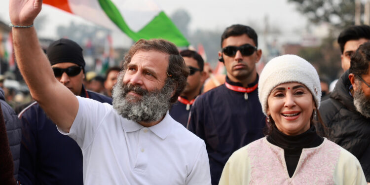 بی جے پی-آر ایس ایس کی پھیلائی گئی نفرت کیخلاف کھڑا ہونا ہمارا مقصد، جموں و کشمیر کو ملے مکمل ریاست کا درجہ: راہل گاندھی