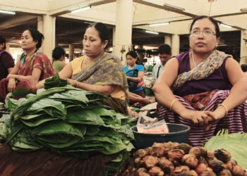 منی پورکی   آئیما کیتھل۔۔۔ خواتین پر مبنی ایشیا کی سب سے بڑی مارکٹ