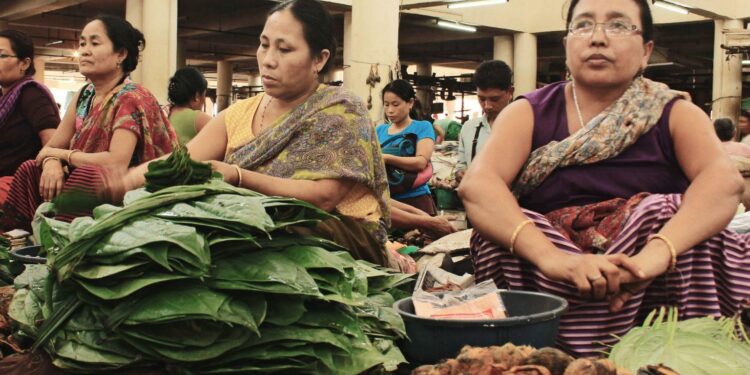 منی پورکی آئیما کیتھل۔۔۔ خواتین پر مبنی ایشیا کی سب سے بڑی مارکٹ