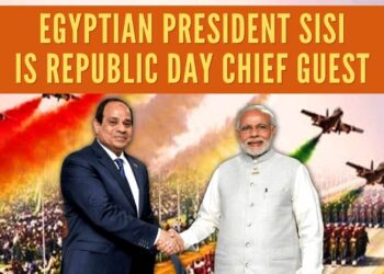 مصری صدر السیسی یوم جمہوریہ کی تقریب کے مہمان خصوصی