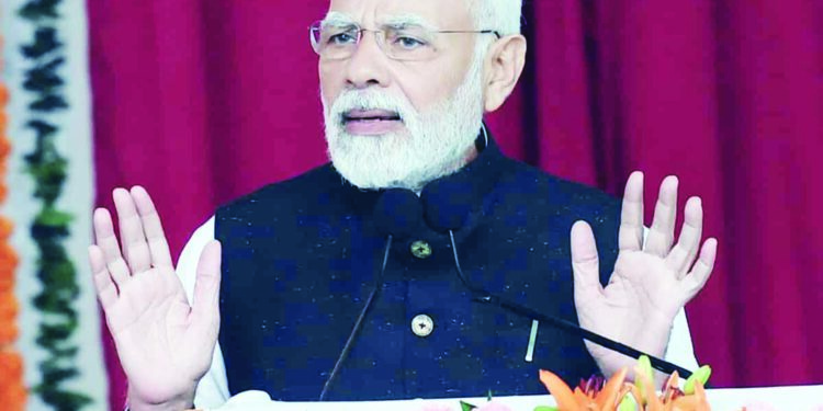 ہماری توجہ ترقی پر ہے، ووٹ بینک پر نہیں:مودی