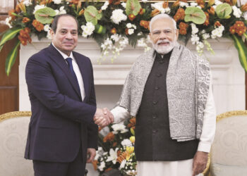 ہندوستان- مصر اسٹراٹیجک پارٹنرشپ قائم کریں گے