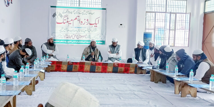 اختلافات سے اوپر اٹھ کر اتفاق و یکجہتی کے ساتھ ملک کی خدمت کرنی ہے: مولانا عبدالمعید قاسمی