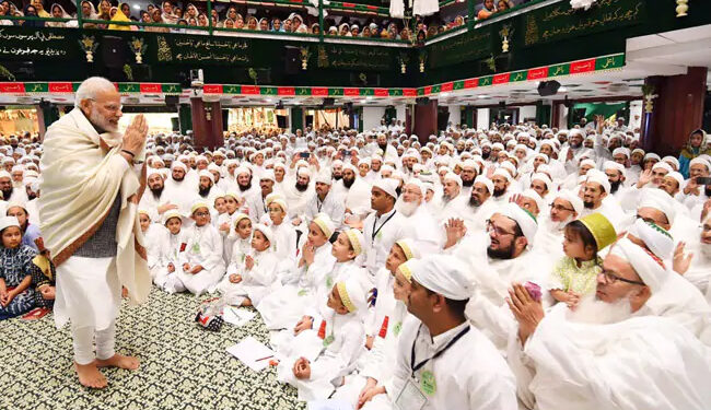 مودی  جی کو مسلمانوں کی یاد آئی