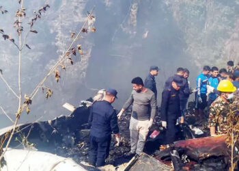 نیپال میں مسافر طیارہ گر کر تباہ، کم از کم 68 افراد ہلاک