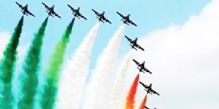 یوم جمہوریہ تقریبات میں 50 طیارے کرتب دکھائیں گے