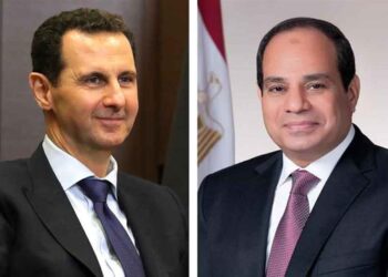 مصری صدرالسیسی کابشارالاسد کوپہلا فون؛شام میں زلزلہ زدگان کے لیے مددکی پیش کش