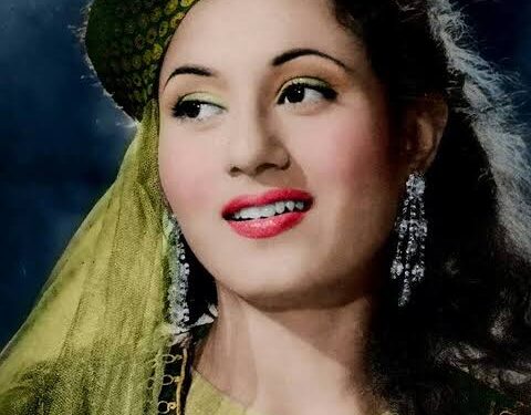 فلمی دنیا کی خوبصورت اداکارہ مدھوبالا