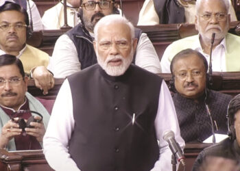 یہ ملک کسی ایک خاندان کی جاگیر نہیں:راجیہ سبھا میں گاندھی خاندان کا نام لیے بغیر وزیر اعظم مودی کا شدید  حملہ