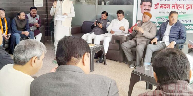 ریاستی کانگریس کمیٹی نے ضلعی سطح پر "ہاتھ سے ہاتھ جوڑو مہم” شروع کی