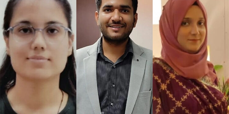 شعبہ بایو ٹکنالوجی،جامعہ ملیہ اسلامیہ کے تین طلبا باوقار ’میدھا‘فیلوشپ سے سرفراز