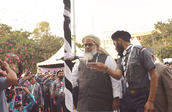 توہین رسالت اور منافرت کیخلاف جمعیۃ علماء ہند کے 34ویں اجلاس کا آغاز