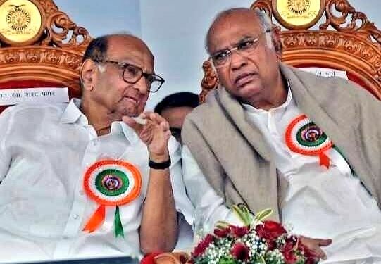 شرد پوار سنبھالینگے حزب اختلاف کی کمان ،کانگریس کریگی  معاونت