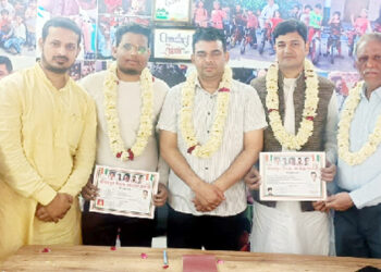 محمد سلیمان خان اور محمد ذہین کو ضلع صدر چودھری زبیر احمد نے سیکریٹری نامزد کیا