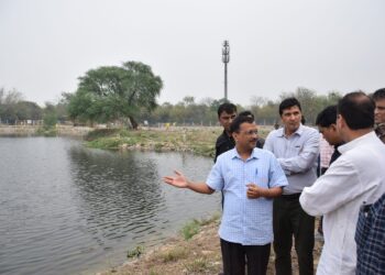 جھیلوں کی مرمت سے دہلی جھیلوں کا شہر بنے گا اور پانی کے مسئلے سے ملے گی راحت:کجریوال