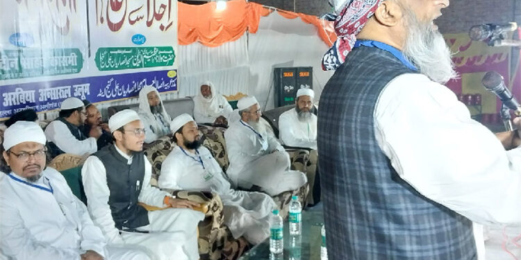 دین و دنیا کی ترقی کیلئے جمعیت علماءسے وابستہ ہوں:مولانا حکیم الدین قاسمی